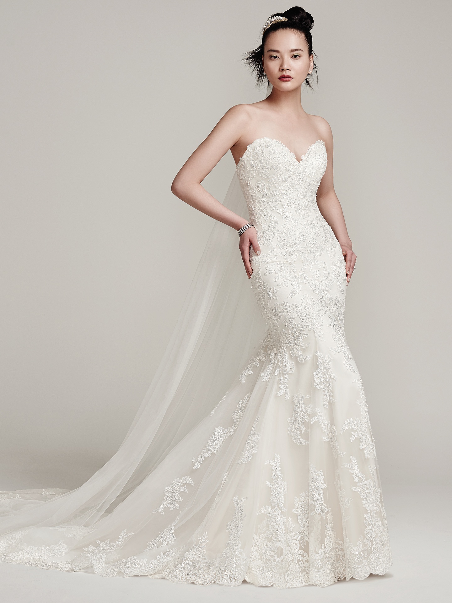 Sophisticated Wedding Dress for Midgley Brides - Love Maggie