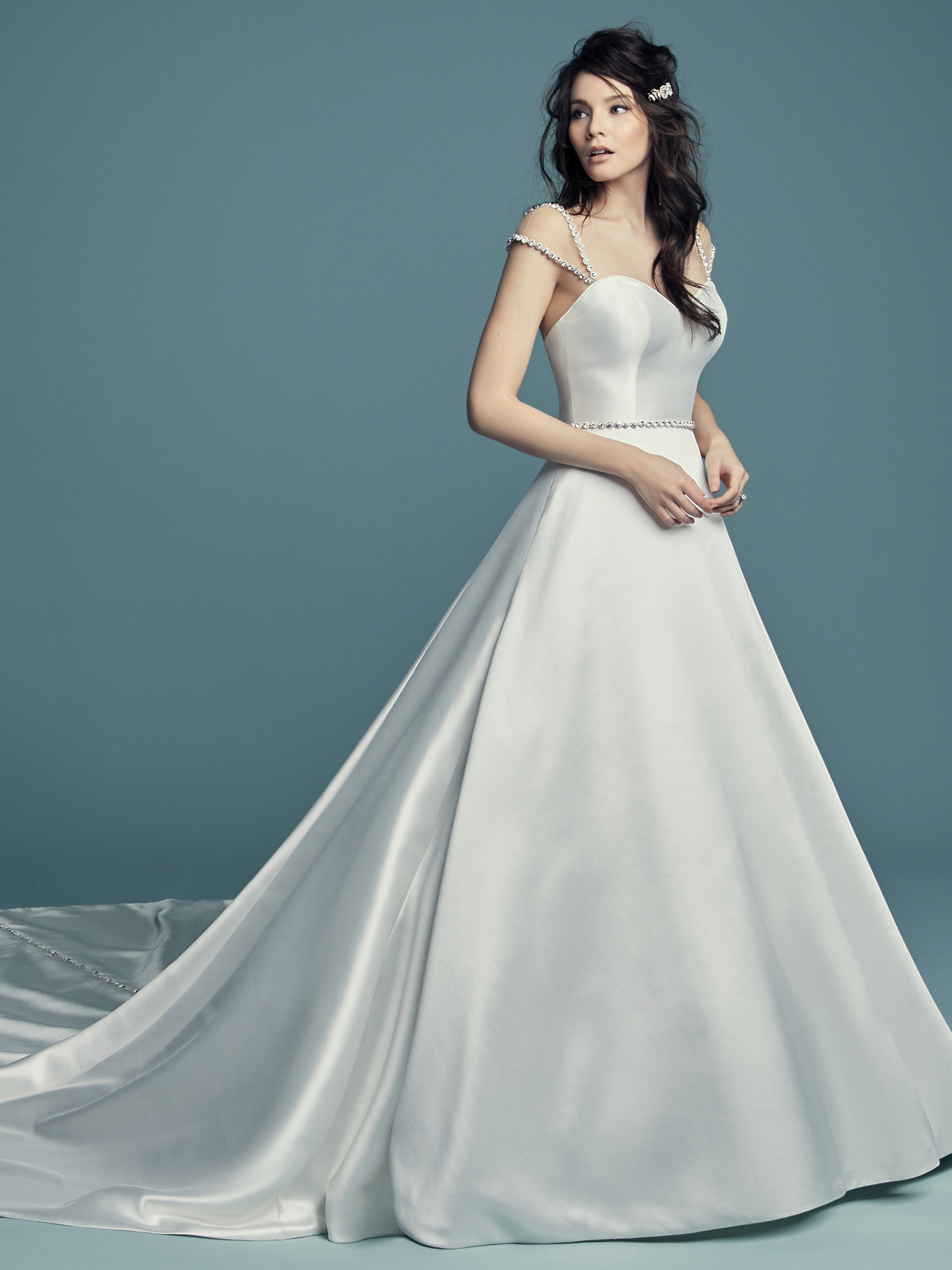 Silk and Silk Alternatives Wedding dress for the Glamorous Bride - Benicia by Sottero and Midgley