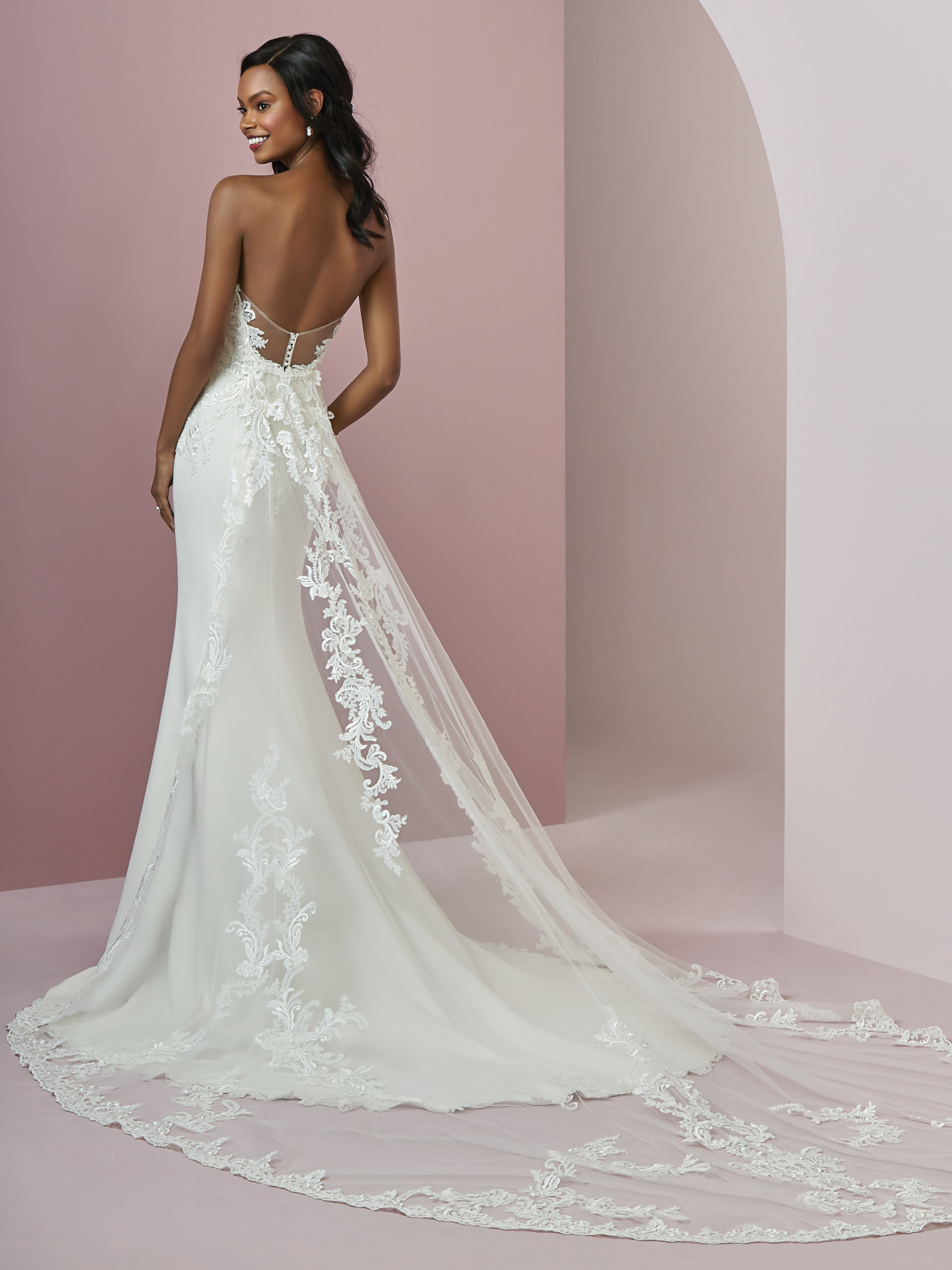 10 relaxed wedding dresses from our Camille collection by Rebecca Ingram - Choose Billie for a formal and crepe gown.